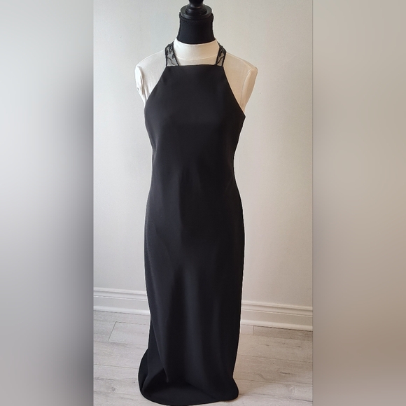 Column dress with beading - Picture 2 of 4